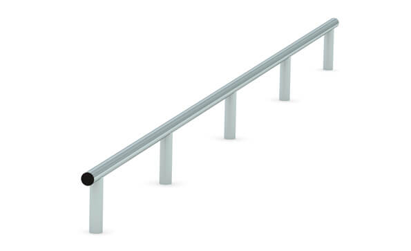 Module Rail plat en acier