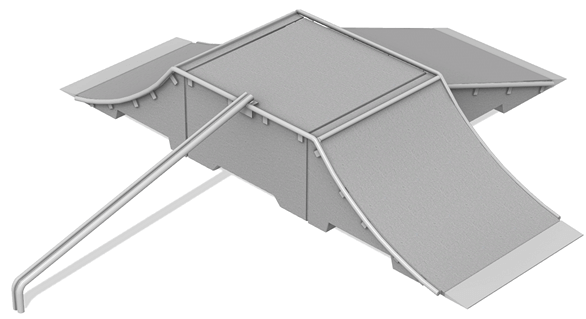 Module Streetblock no 50 en béton préfabriqué