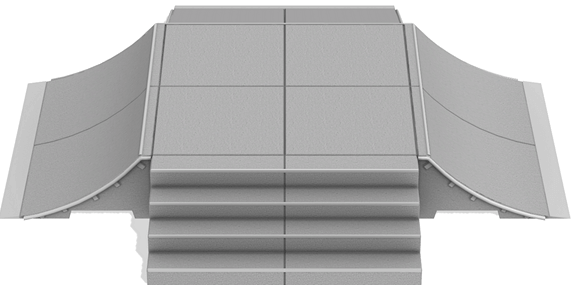 Module Streetblock no 51 en béton préfabriqué