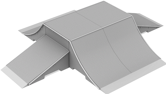 Module Streetblock no 51 en béton préfabriqué