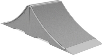Module Spine Ramp en béton préfabriqué