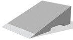 Module Bank en béton préfabriqué